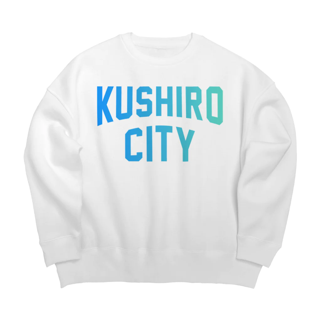 JIMOTOE Wear Local Japanの釧路市 KUSHIRO CITY Big Crew Neck Sweatshirt