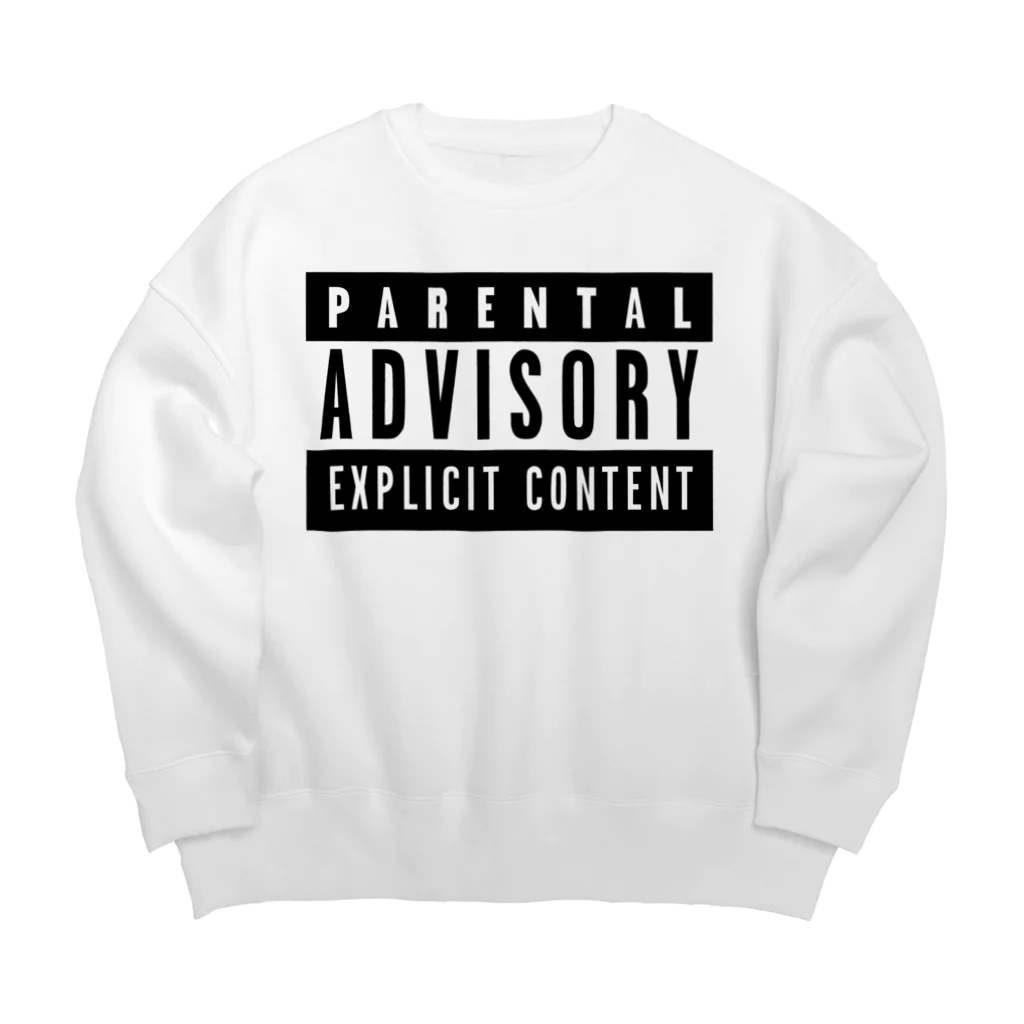 DRIPPEDのPARENTAL ADVISORY  ペアレンタル・アドバイザリー Big Crew Neck Sweatshirt