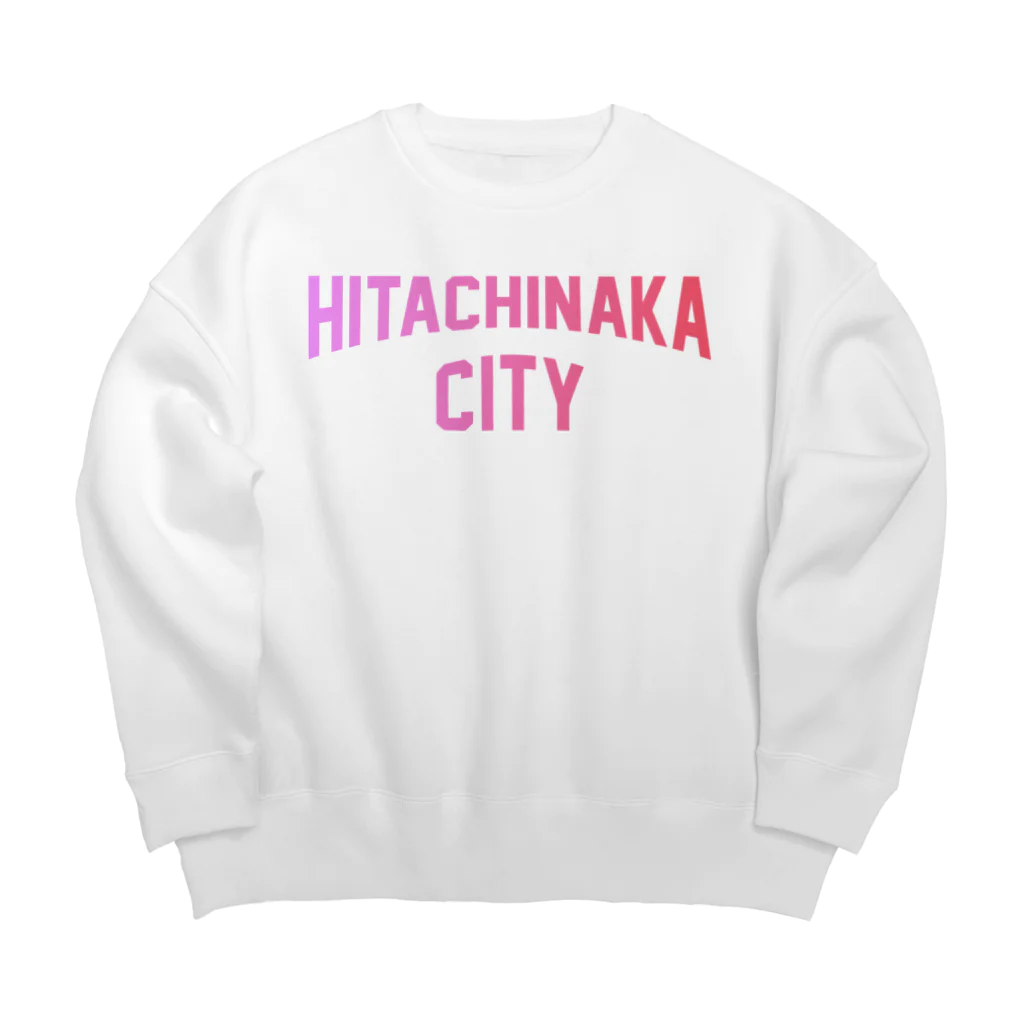 JIMOTO Wear Local Japanのひたちなか市 HITACHINAKA CITY Big Crew Neck Sweatshirt