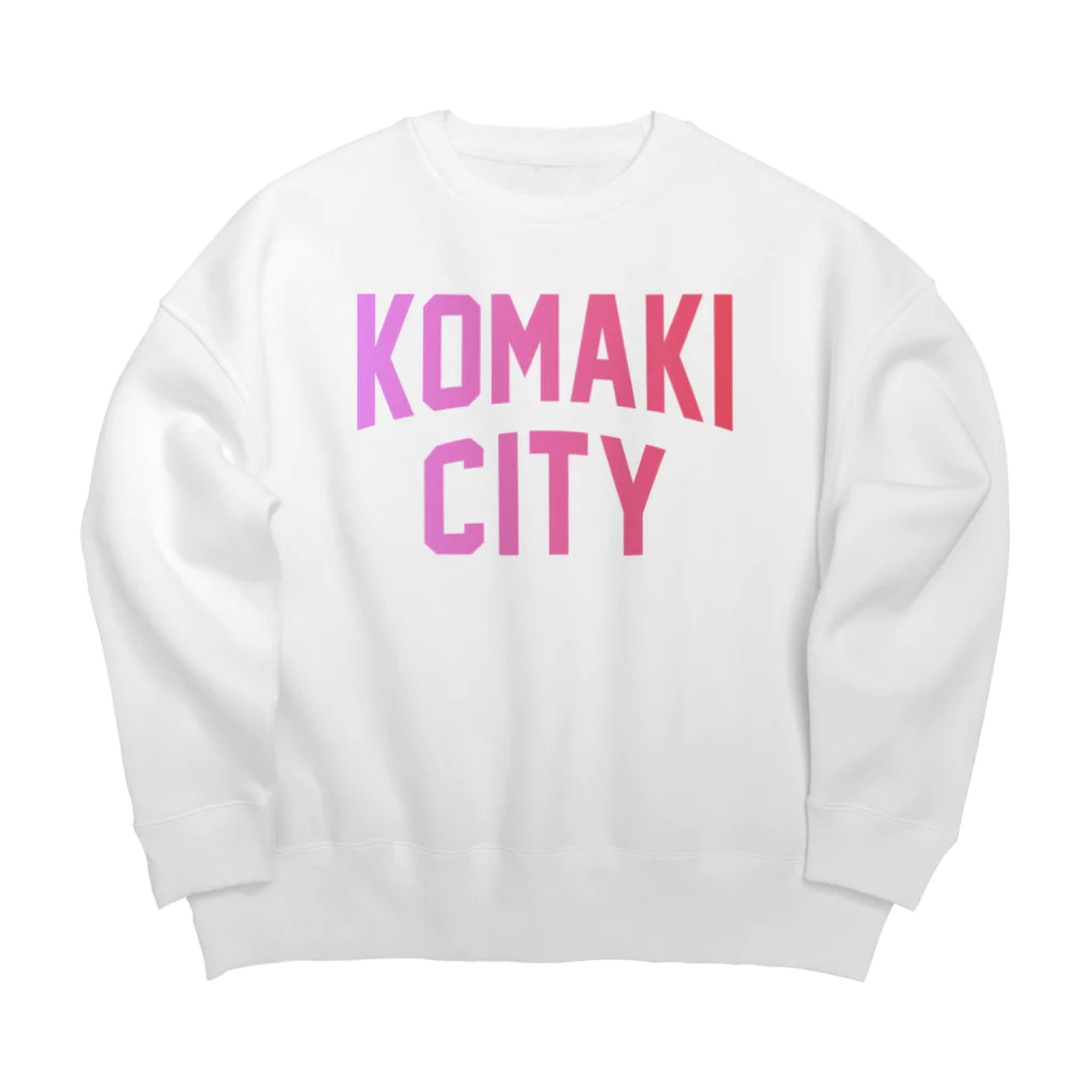 JIMOTOE Wear Local Japanの小牧市 KOMAKI CITY Big Crew Neck Sweatshirt