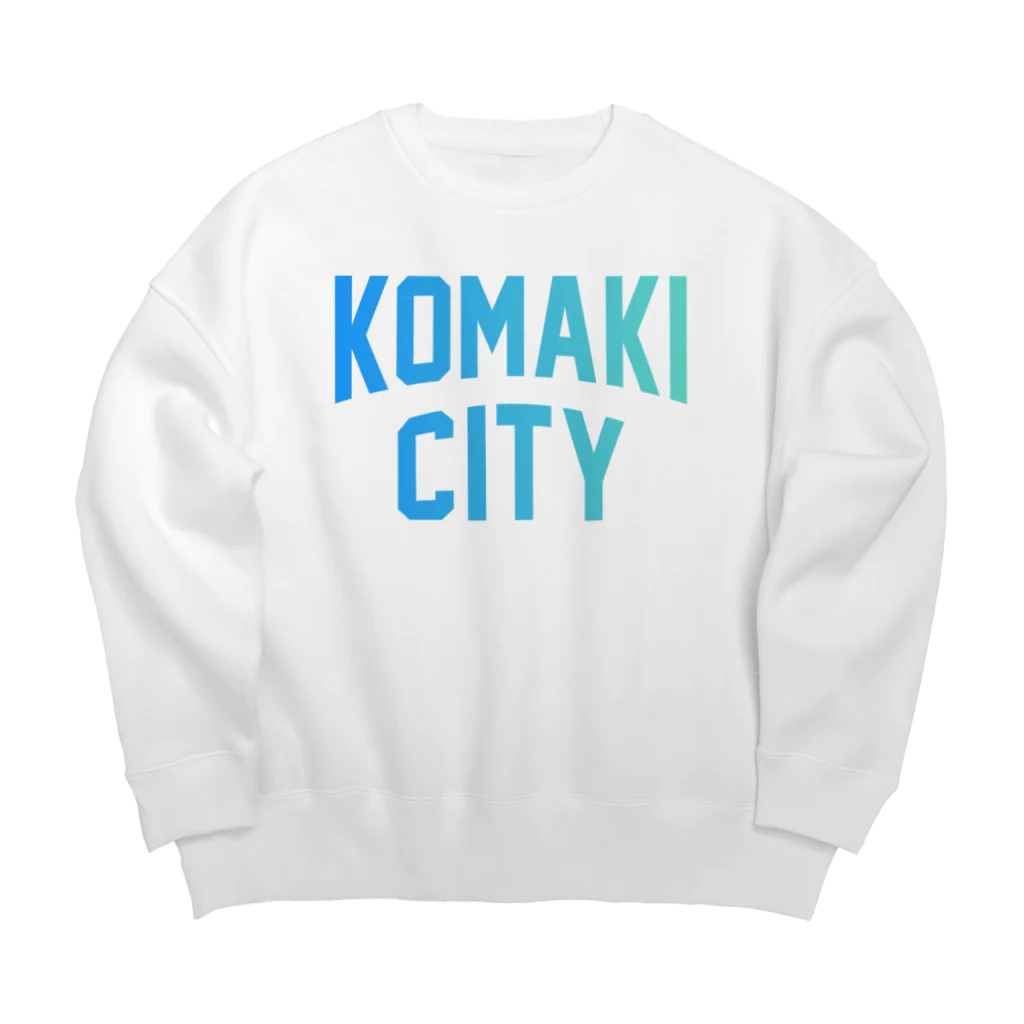 JIMOTOE Wear Local Japanの小牧市 KOMAKI CITY Big Crew Neck Sweatshirt