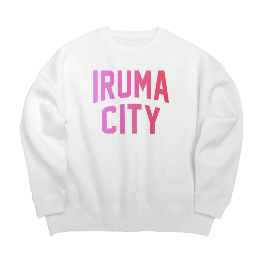 JIMOTOE Wear Local Japanの入間市 IRUMA CITY Big Crew Neck Sweatshirt