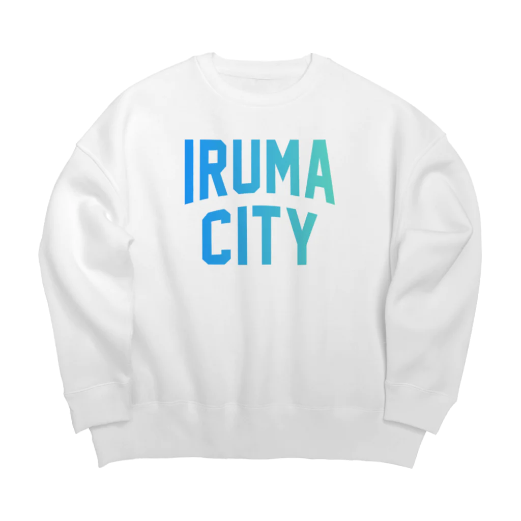 JIMOTOE Wear Local Japanの入間市 IRUMA CITY Big Crew Neck Sweatshirt