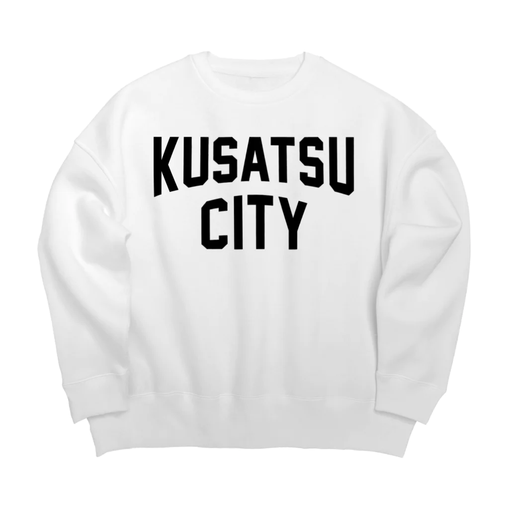 JIMOTOE Wear Local Japanの草津市 KUSATSU CITY Big Crew Neck Sweatshirt