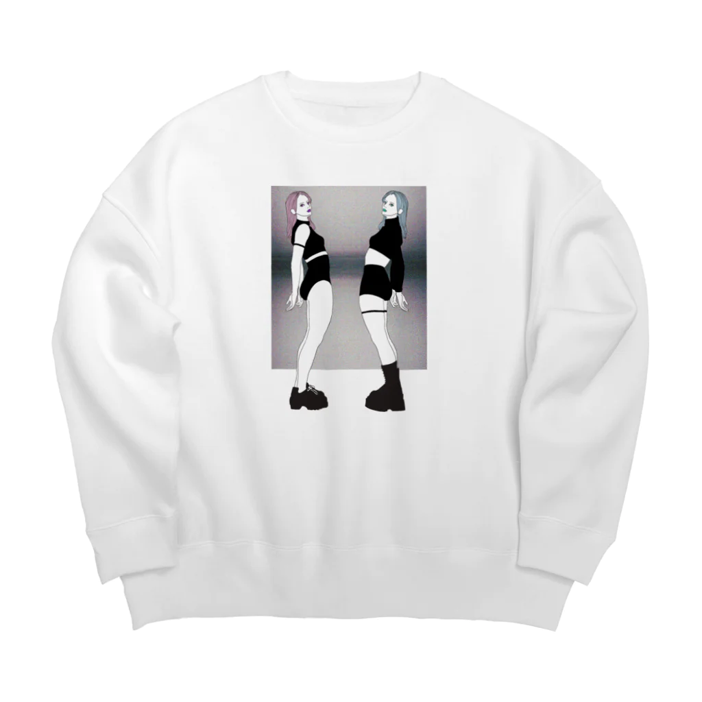 TOKYO ORGANSのEverlasting Twins Big Crew Neck Sweatshirt