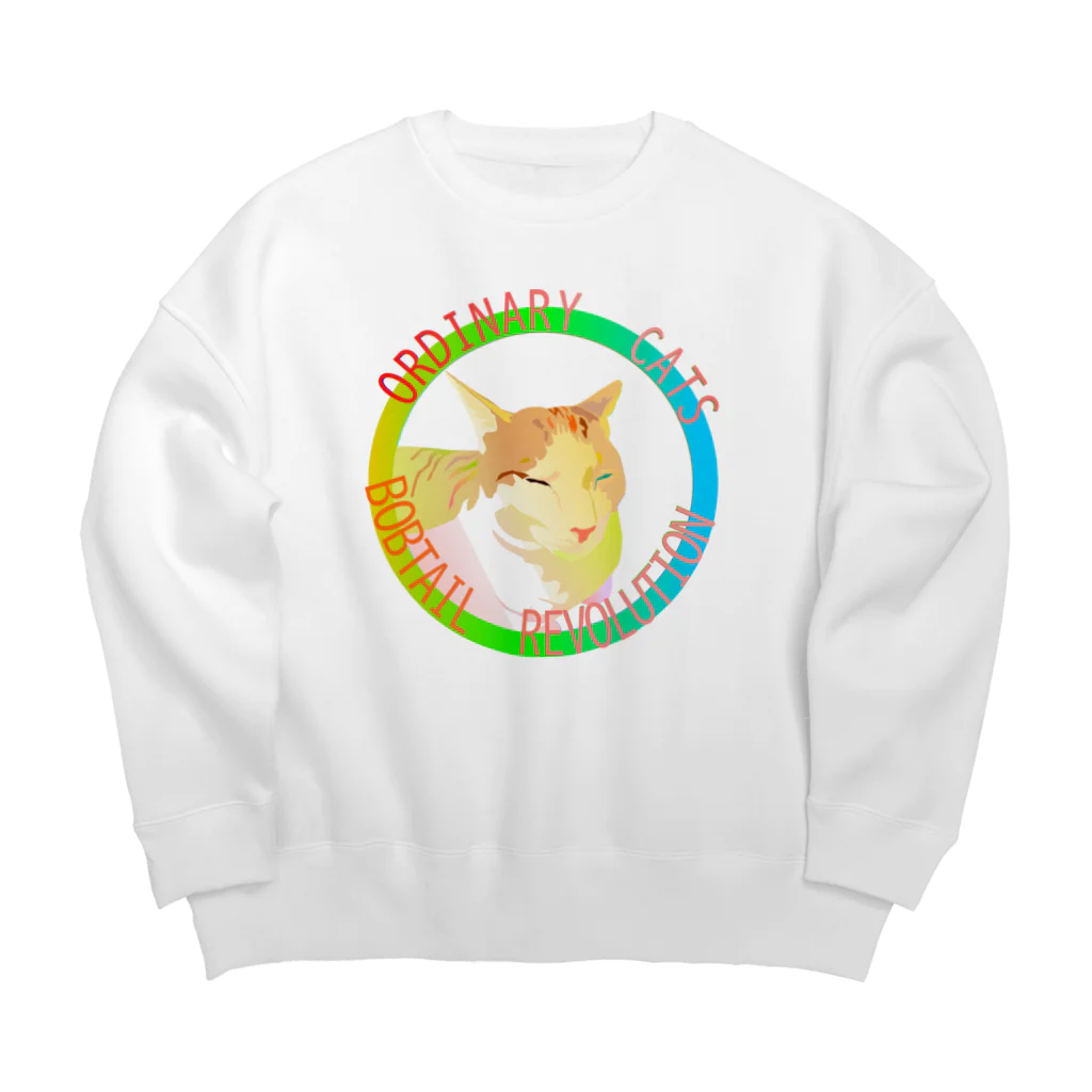 『NG （Niche・Gate）』ニッチゲート-- IN SUZURIのOrdinary Cats05h.t.(春) Big Crew Neck Sweatshirt