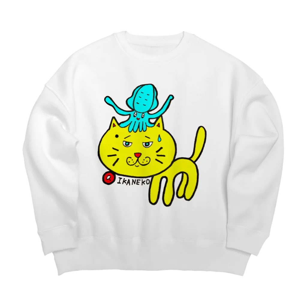 QP-goldの@IKANEKO.FUKUSUKE Big Crew Neck Sweatshirt