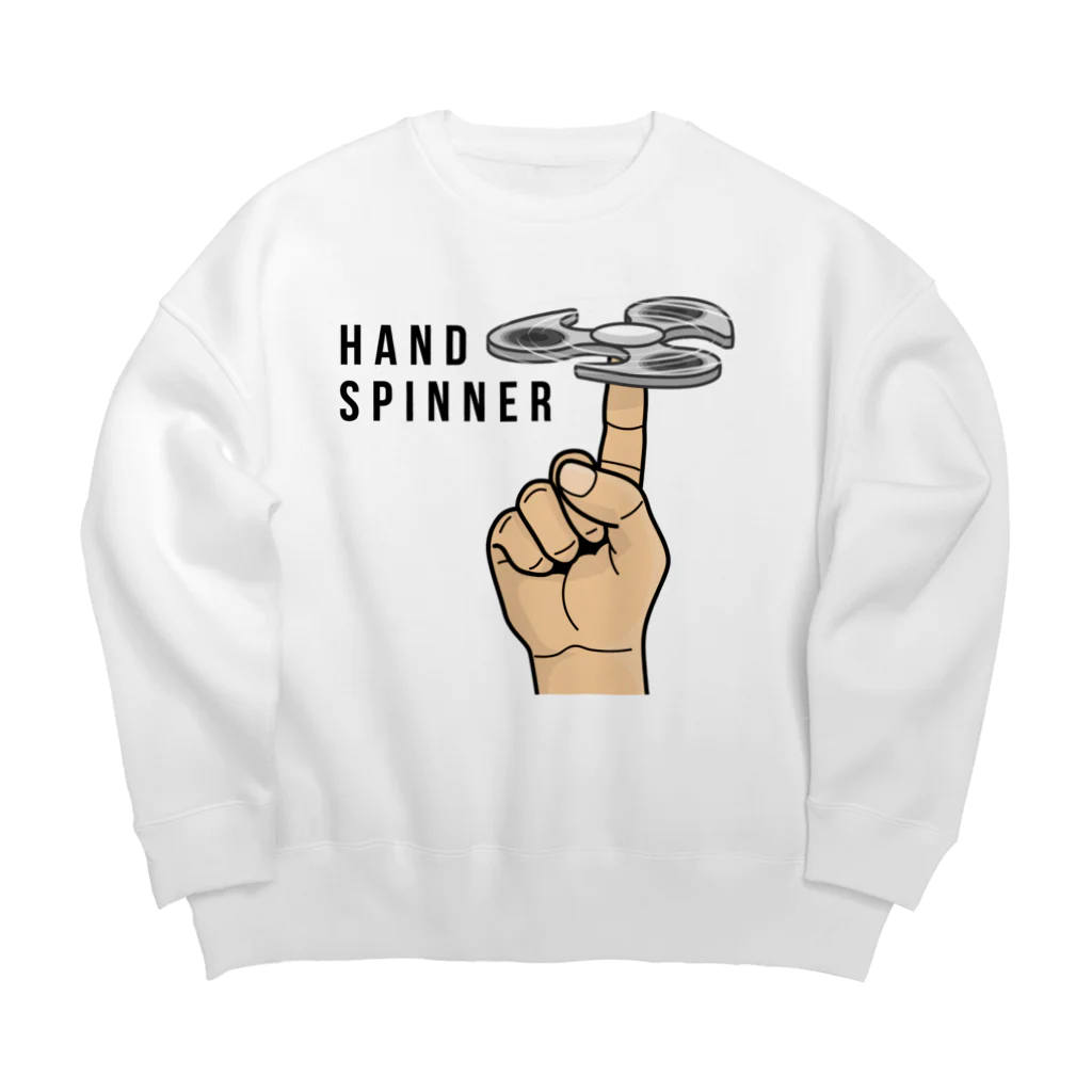 DRIPPEDのHAND SPINNER-ハンドスピナー- Big Crew Neck Sweatshirt