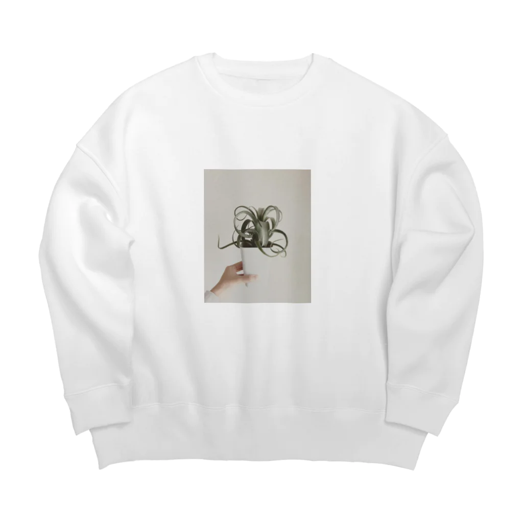 fffkのチランジア・カーリースリム Big Crew Neck Sweatshirt