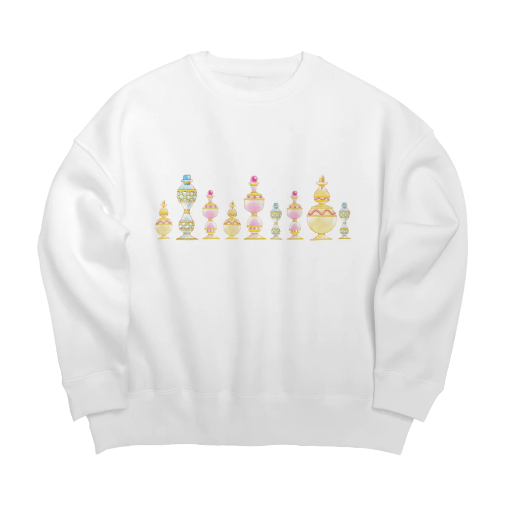 プリズモリイの箱の魔法少女の不思議な香水瓶  Big Crew Neck Sweatshirt