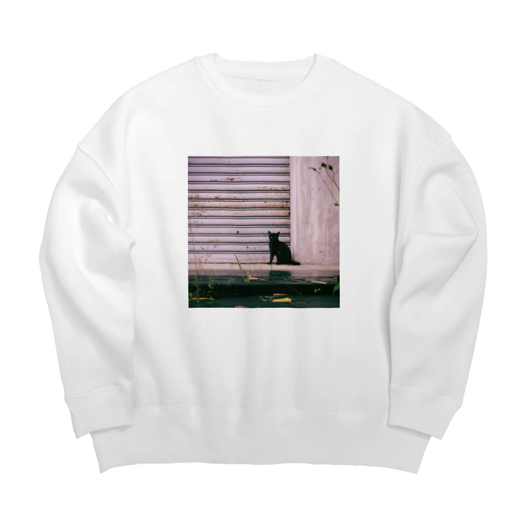 Kudouの占い師の雨宿り Big Crew Neck Sweatshirt