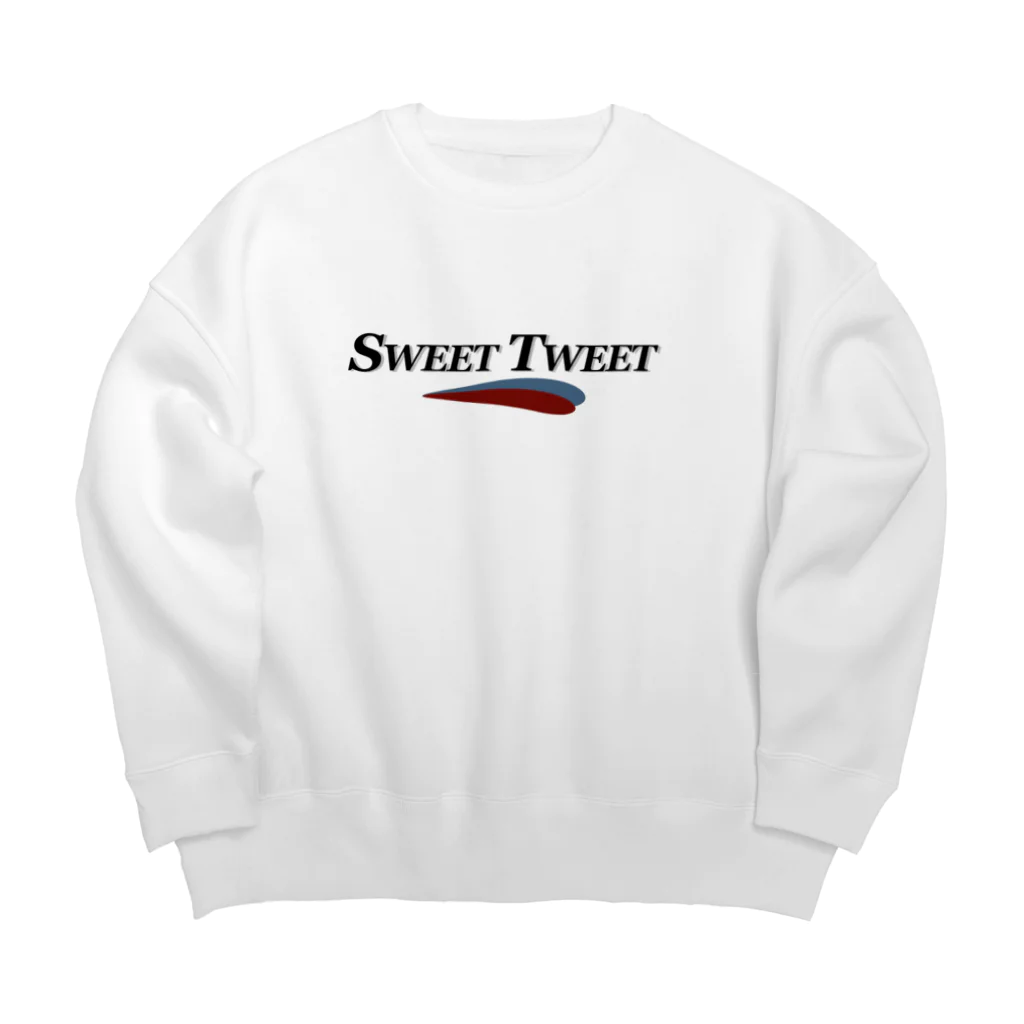 moiのSweet Tweet🍰 Big Crew Neck Sweatshirt