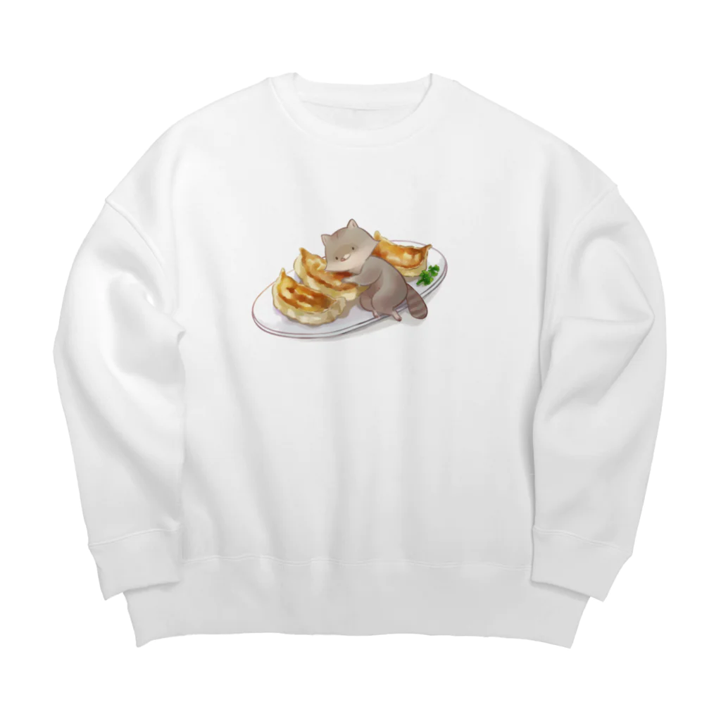 ヒポポンゴの添い寝 Big Crew Neck Sweatshirt