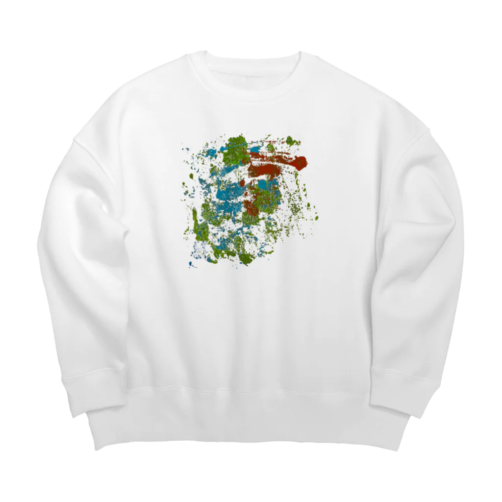 気ままに創作　よろず堂のテクスチャ Big Crew Neck Sweatshirt