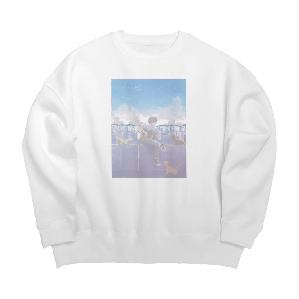 佳奈の眠れない夜は　スウェット Big Crew Neck Sweatshirt