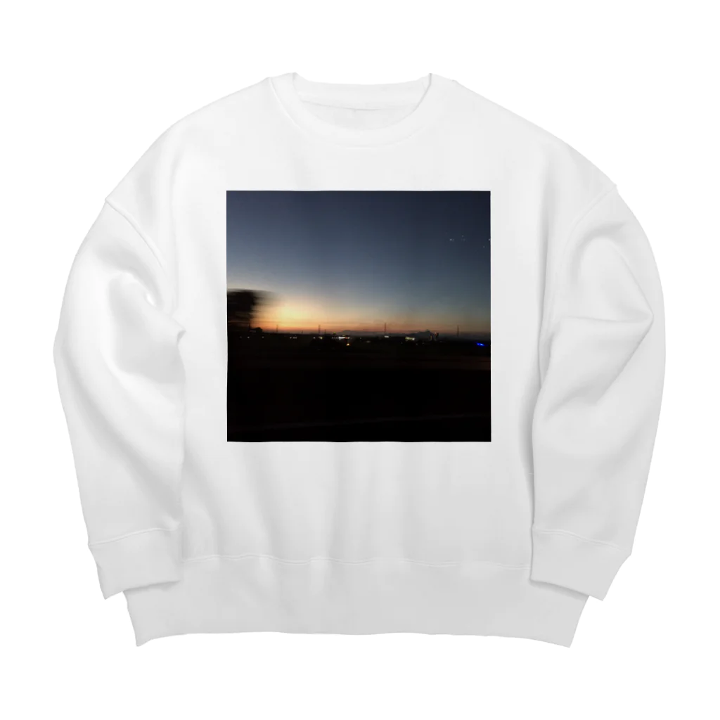 i_d_a_entyの夜が朝に溶ける瞬間 Big Crew Neck Sweatshirt