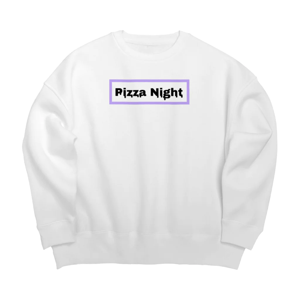 PizzaNightのPizza Night Drop ビッグシルエットスウェット