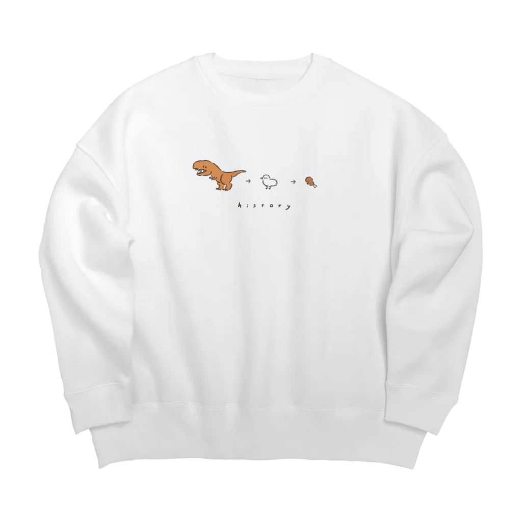 みぞぐちともやのhistory Big Crew Neck Sweatshirt