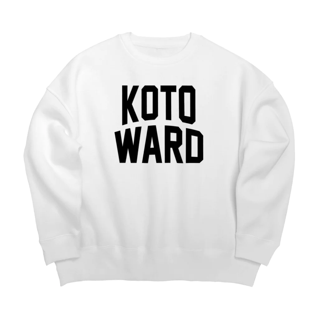 JIMOTOE Wear Local Japanの江東区 KOTO WARD Big Crew Neck Sweatshirt