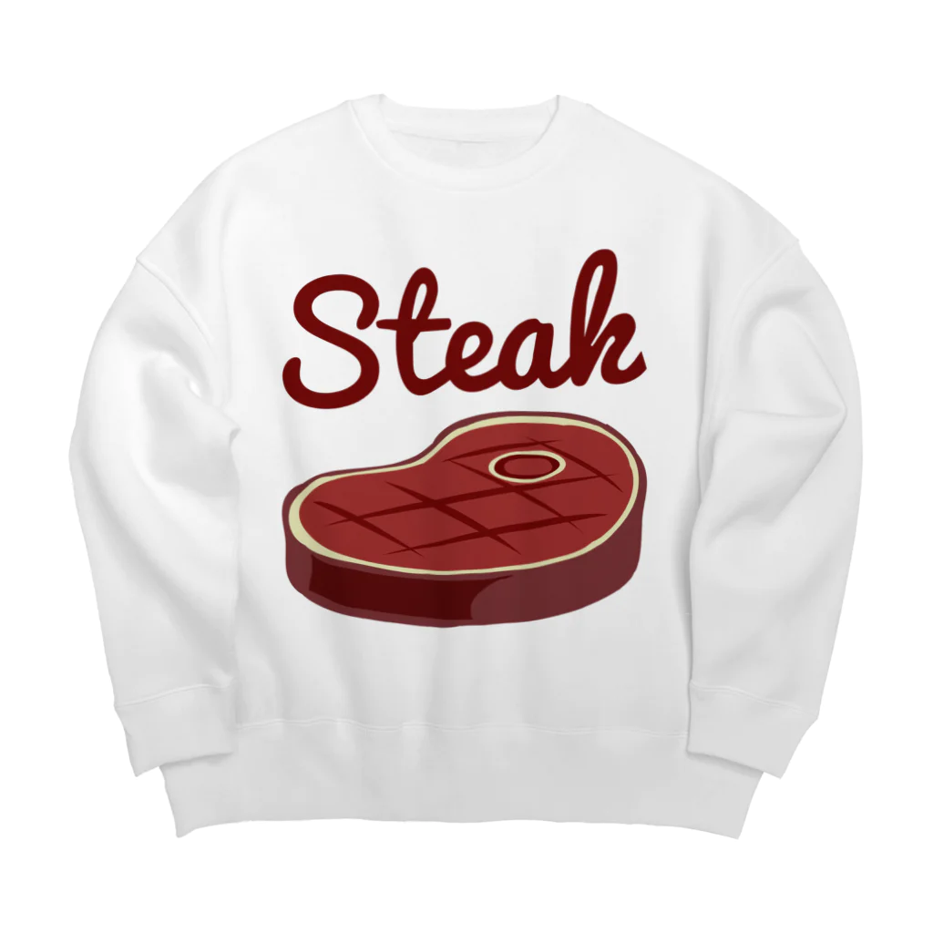 DRIPPEDのSteak-ステーキ- Big Crew Neck Sweatshirt