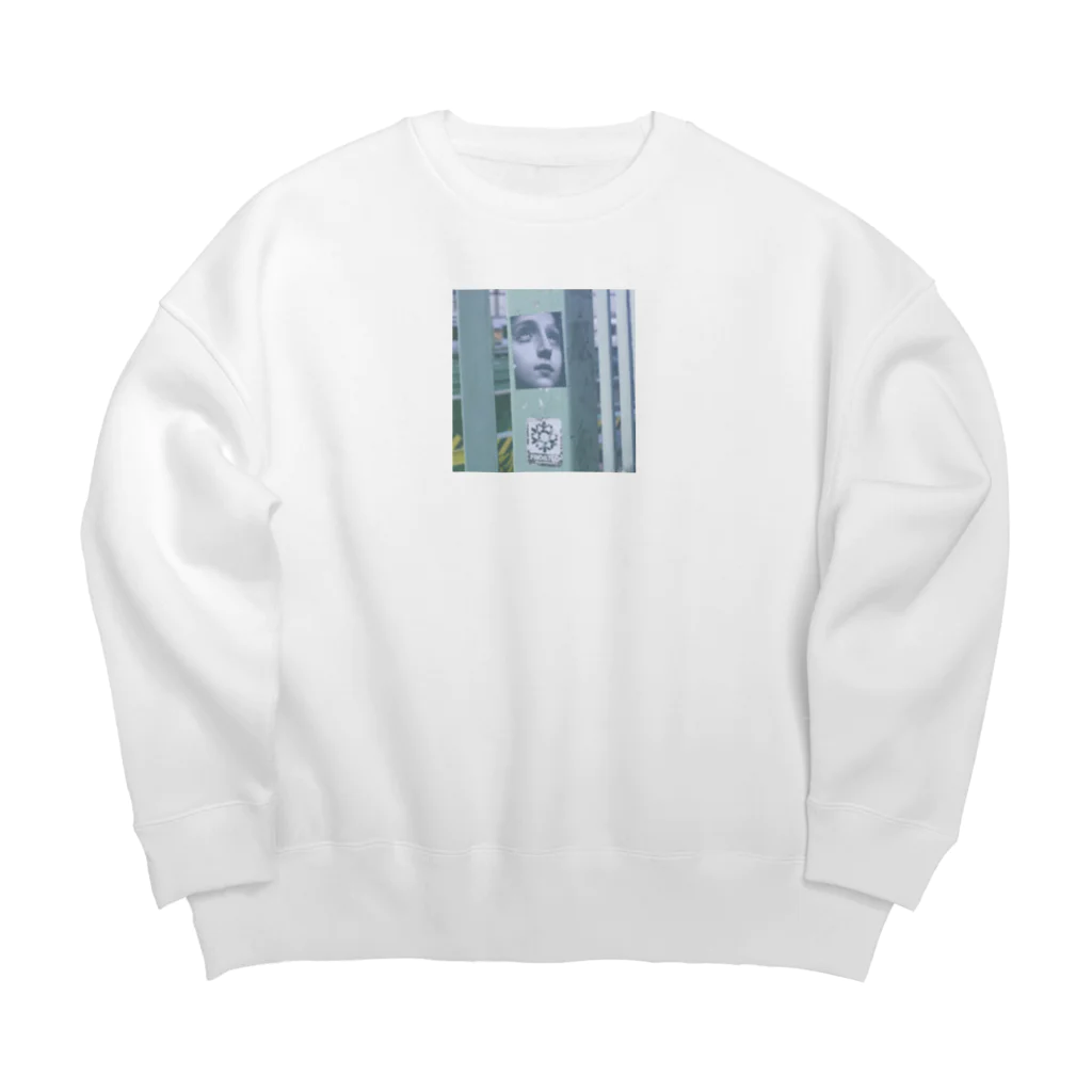 chikichanのsibuya Big Crew Neck Sweatshirt