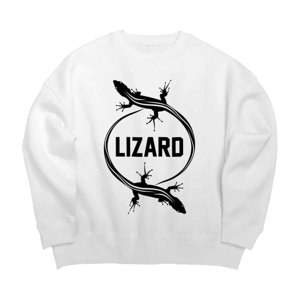 DRIPPEDのLIZARD-トカゲ- Big Crew Neck Sweatshirt