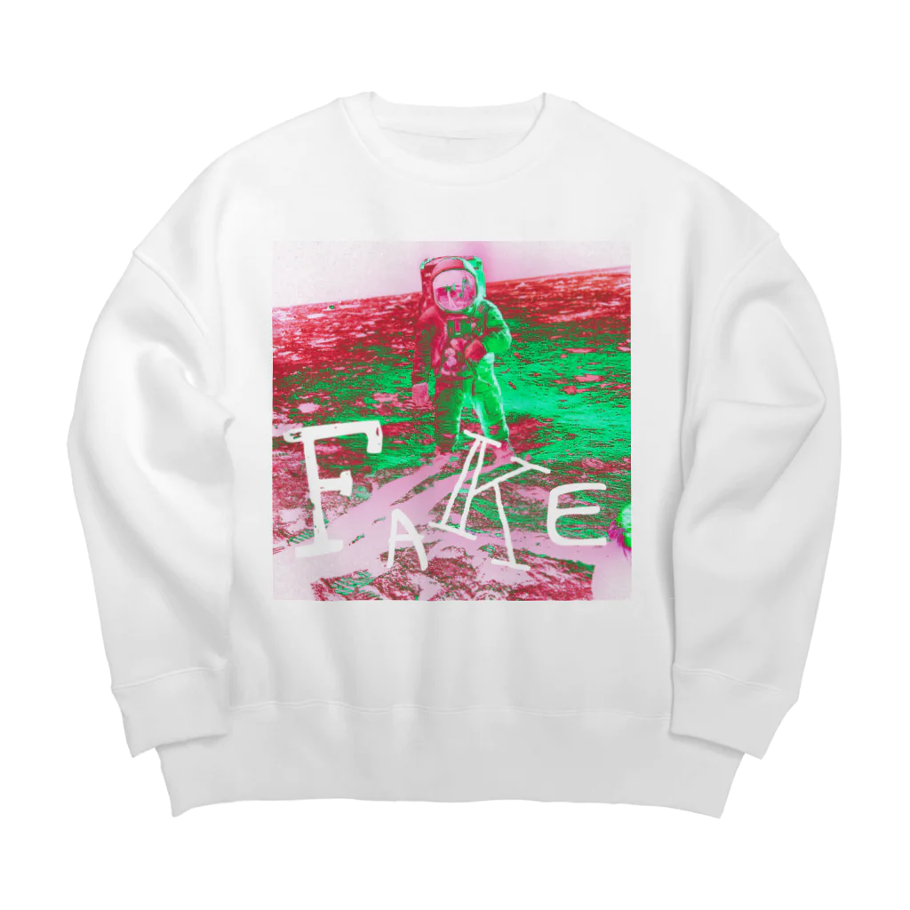 たちまわーるどの宇宙！ Big Crew Neck Sweatshirt