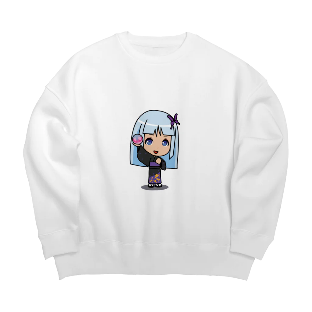 だいちゃん(∀)＠【だいちゃん.com】のだいちゃん.comひまりちゃんグッズ Big Crew Neck Sweatshirt