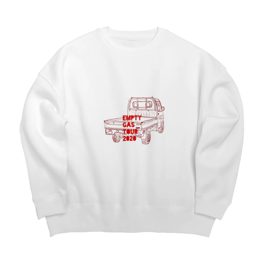 鈴木　ミツケタの軽トラガス欠 Big Crew Neck Sweatshirt