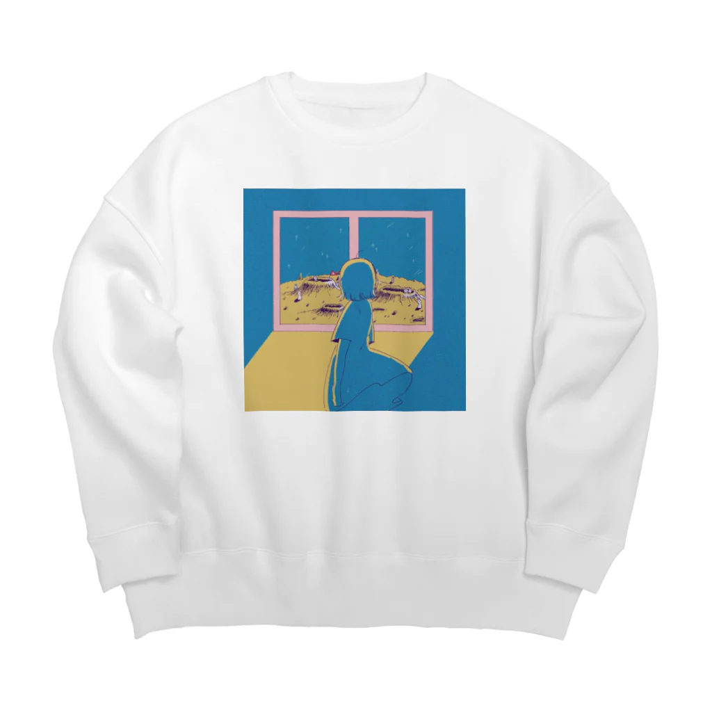 アイロニーの白昼夢 Big Crew Neck Sweatshirt