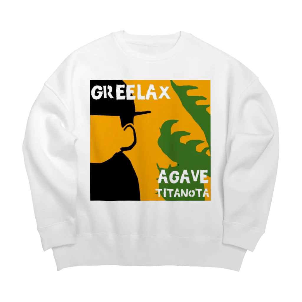 gree_laxのGREELAX コラボ　パキポキ Big Crew Neck Sweatshirt