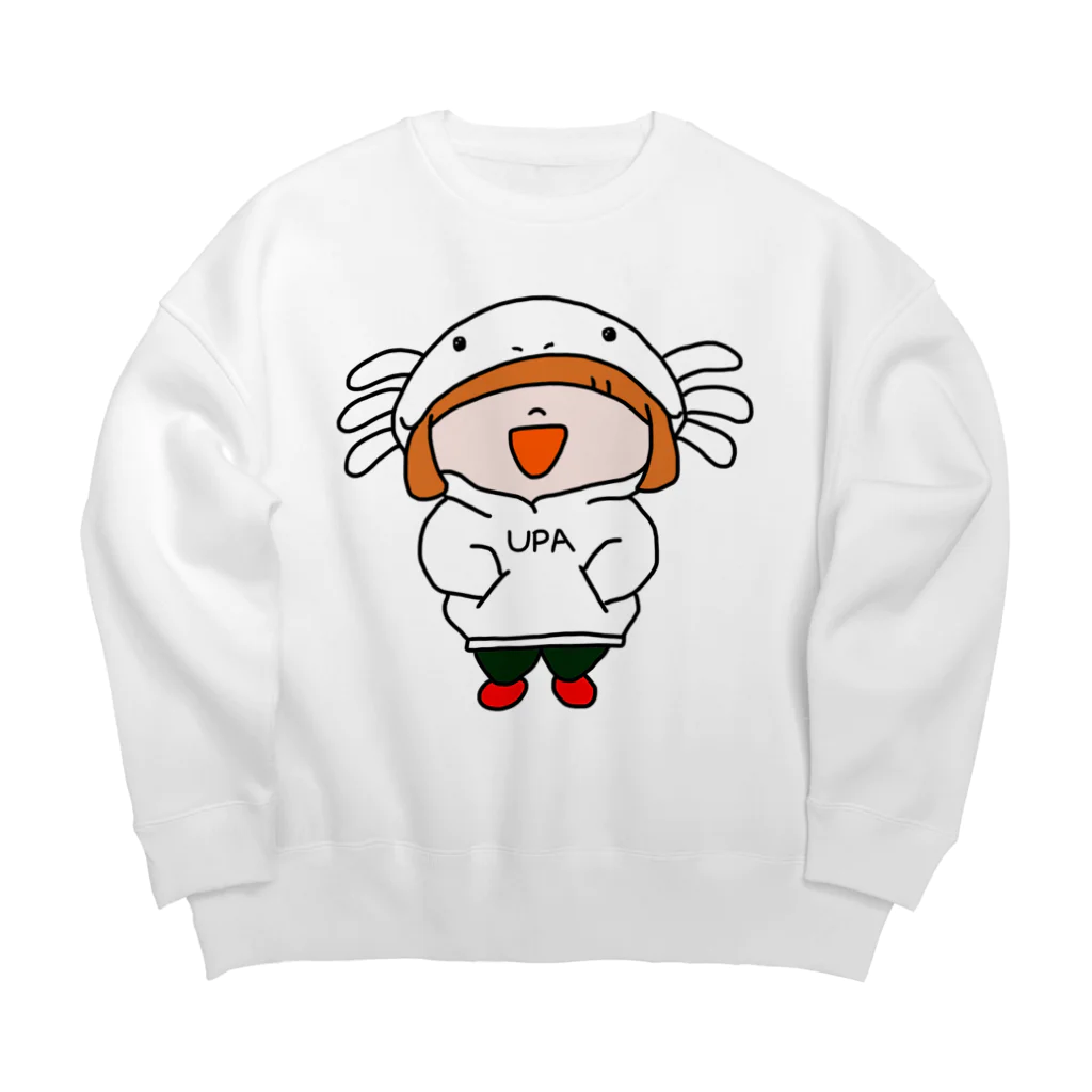 べにちゃんのウパべにちゃん  Big Crew Neck Sweatshirt