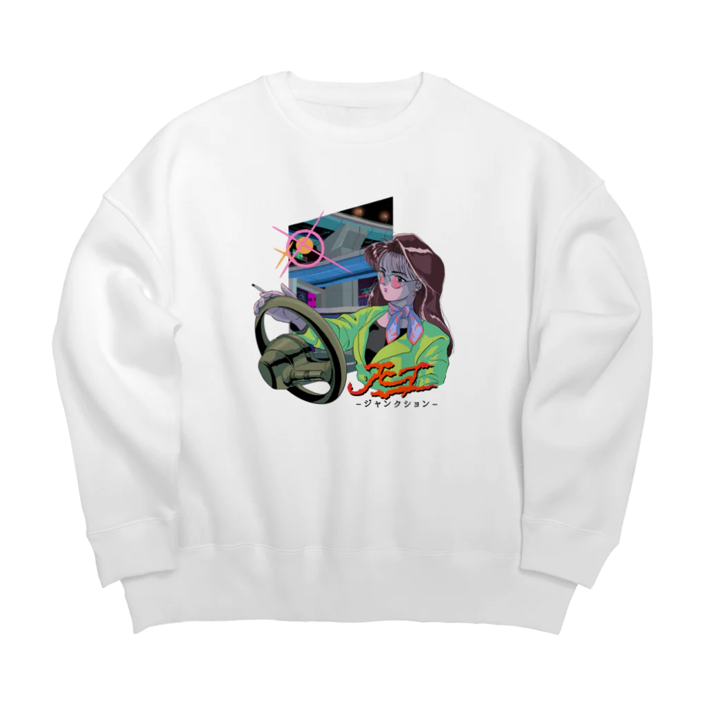 みどりいろ通信のJCT-ジャンクション- Big Crew Neck Sweatshirt