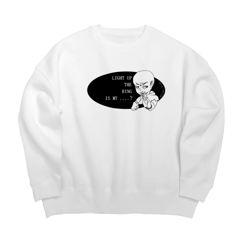 ３２６(大野満)の326イラスト Big Crew Neck Sweatshirt