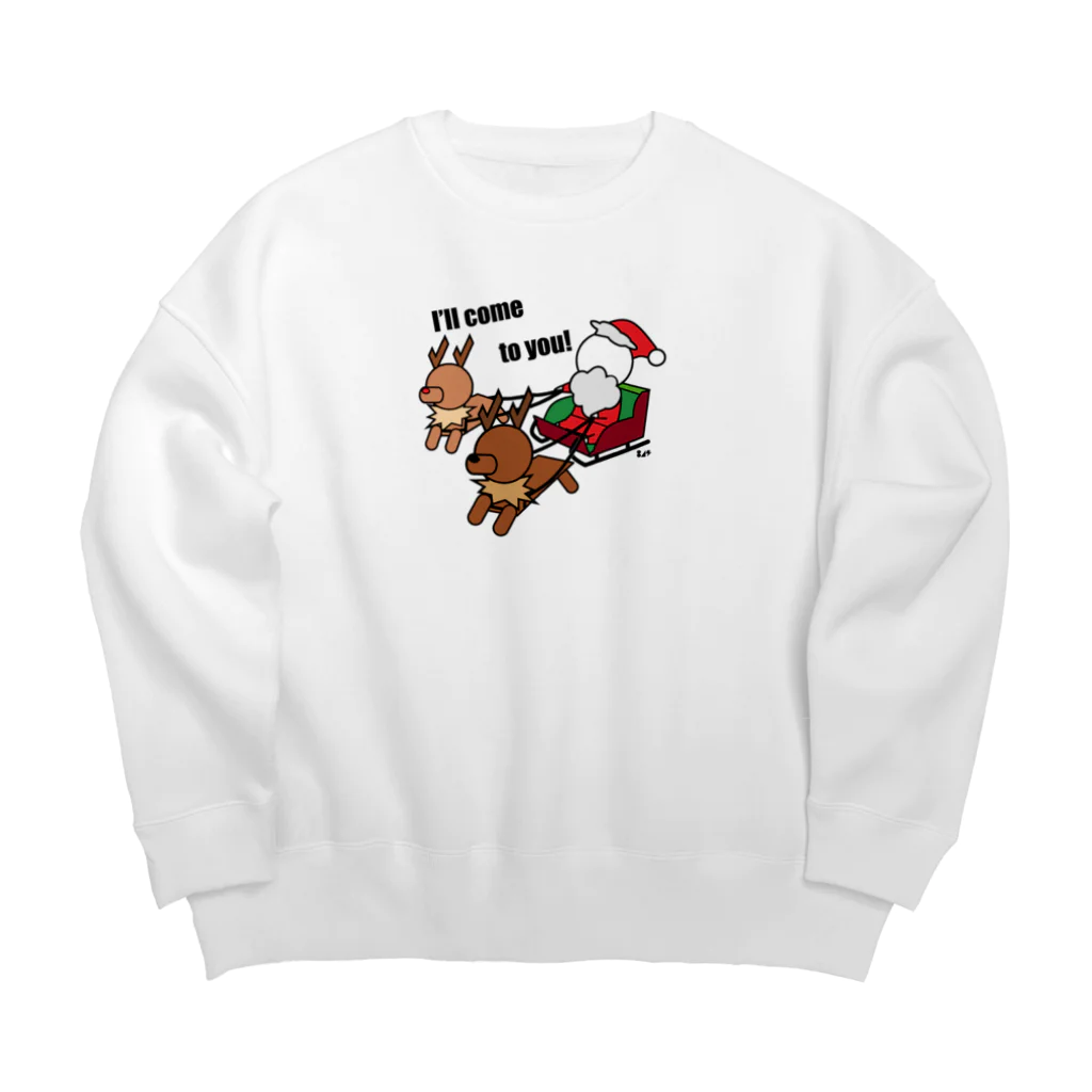 はちよんごのただいま移動中。 Big Crew Neck Sweatshirt