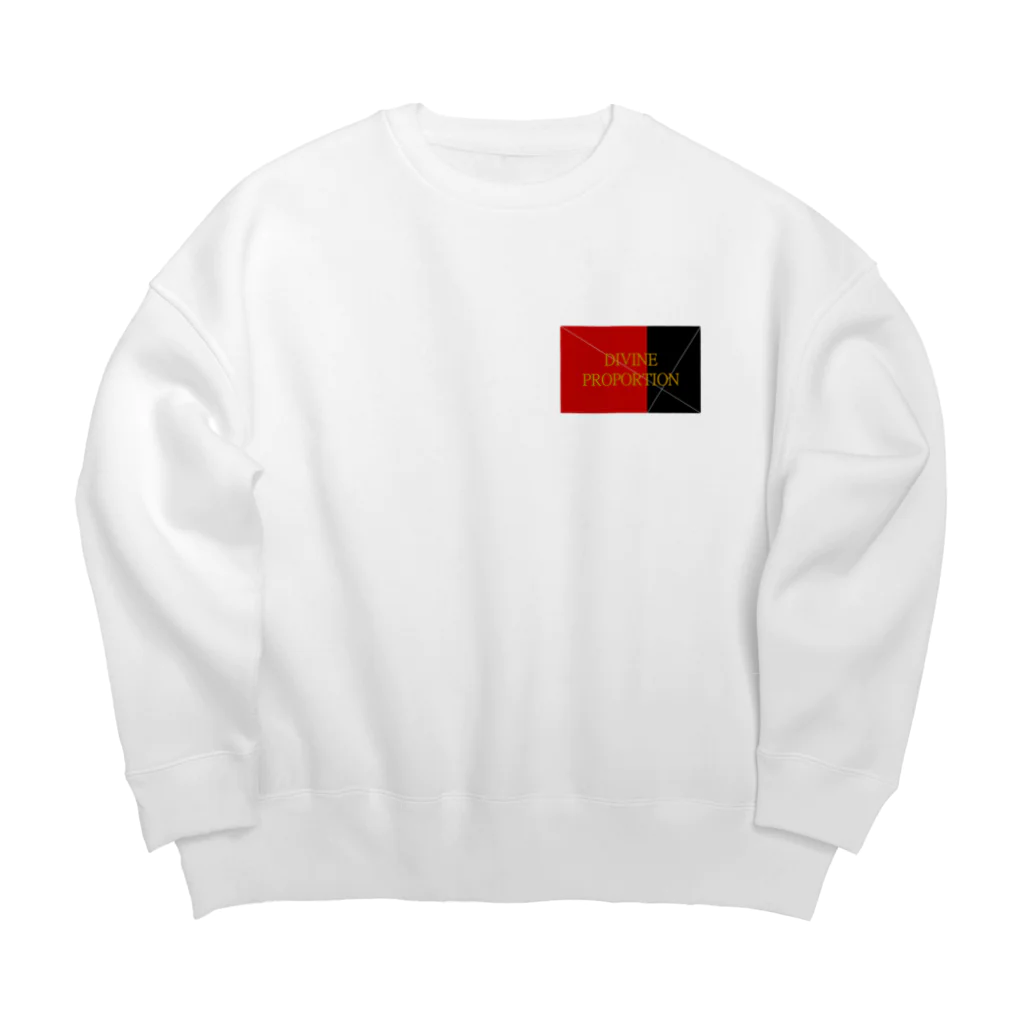 ζWalker/Shiunの神聖比（黄金比） Big Crew Neck Sweatshirt