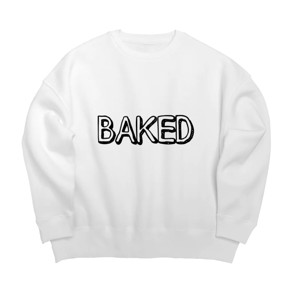 kosover's パーティ向けファッション販売のBAKED Big Crew Neck Sweatshirt