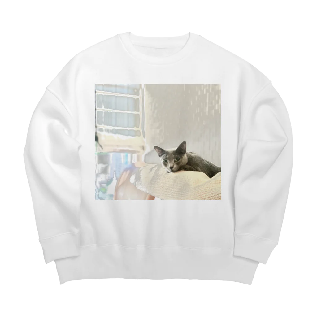 kazu1109hのrussian_Ana Big Crew Neck Sweatshirt