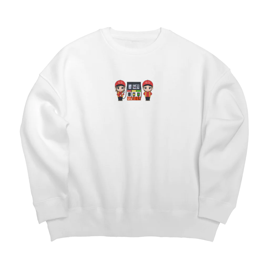 アクセルスタイルのガソリンスタンド　アイテム Big Crew Neck Sweatshirt