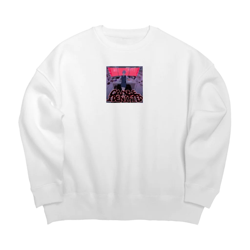 あやふやなウィザードの身バレ警察 Big Crew Neck Sweatshirt