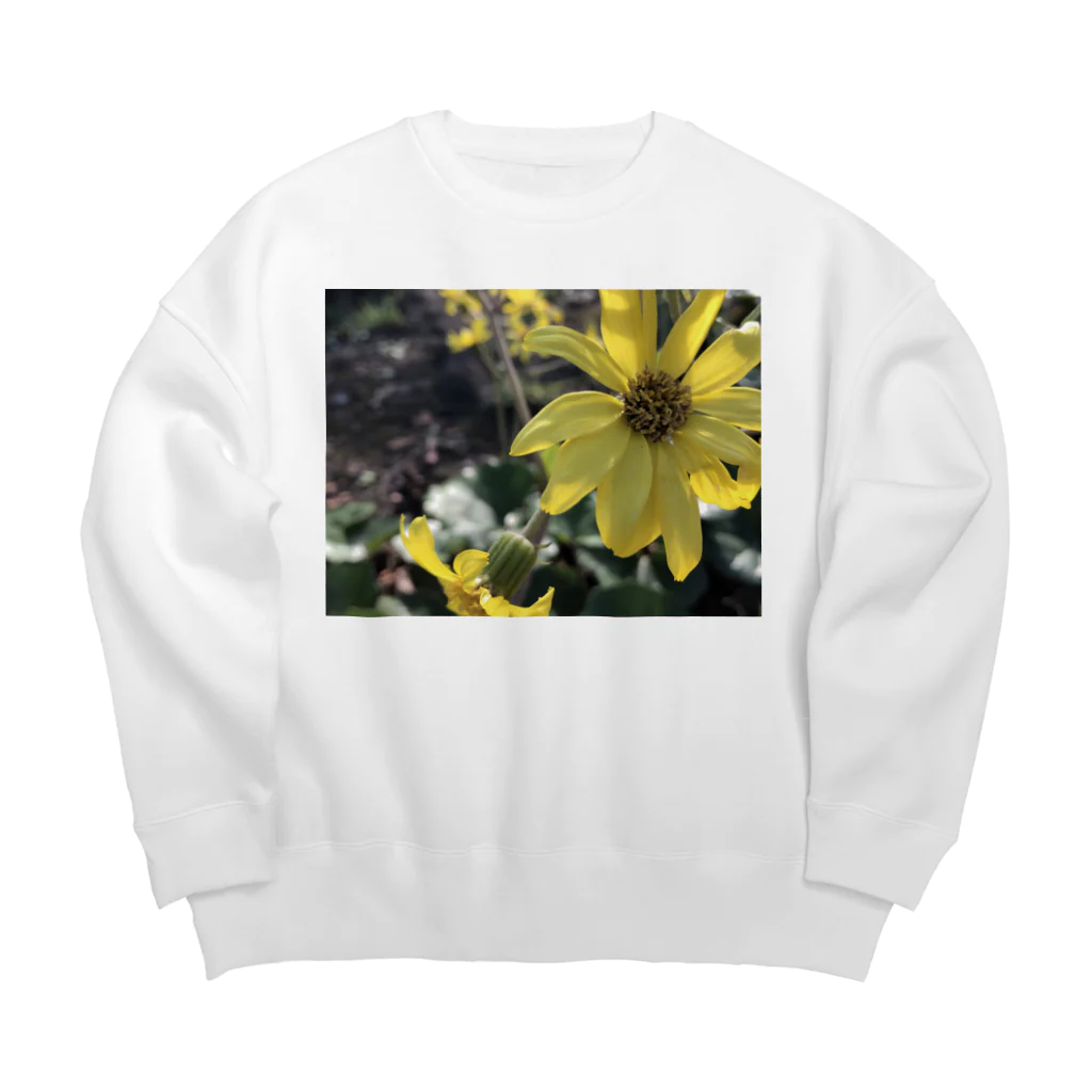 大和ショップの花 Big Crew Neck Sweatshirt