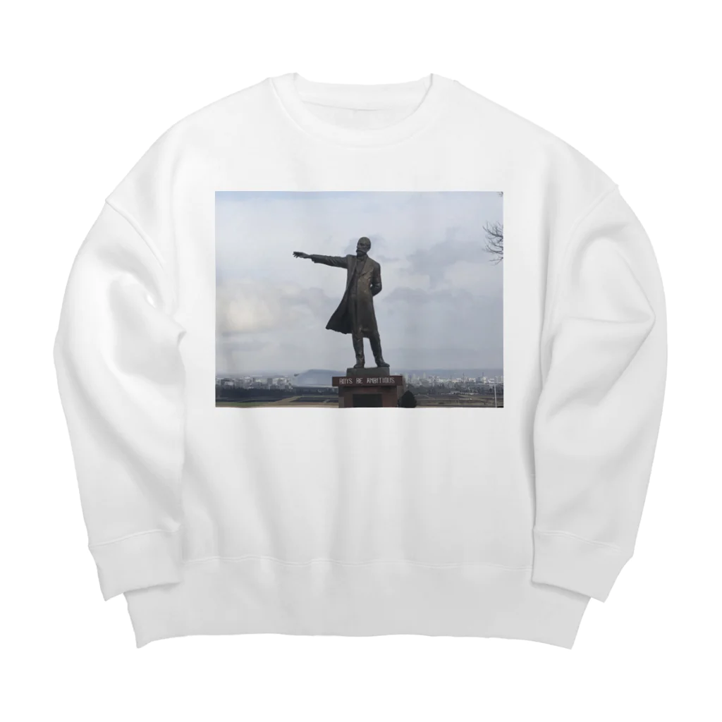 mkshopの少年よ大志を抱け Big Crew Neck Sweatshirt