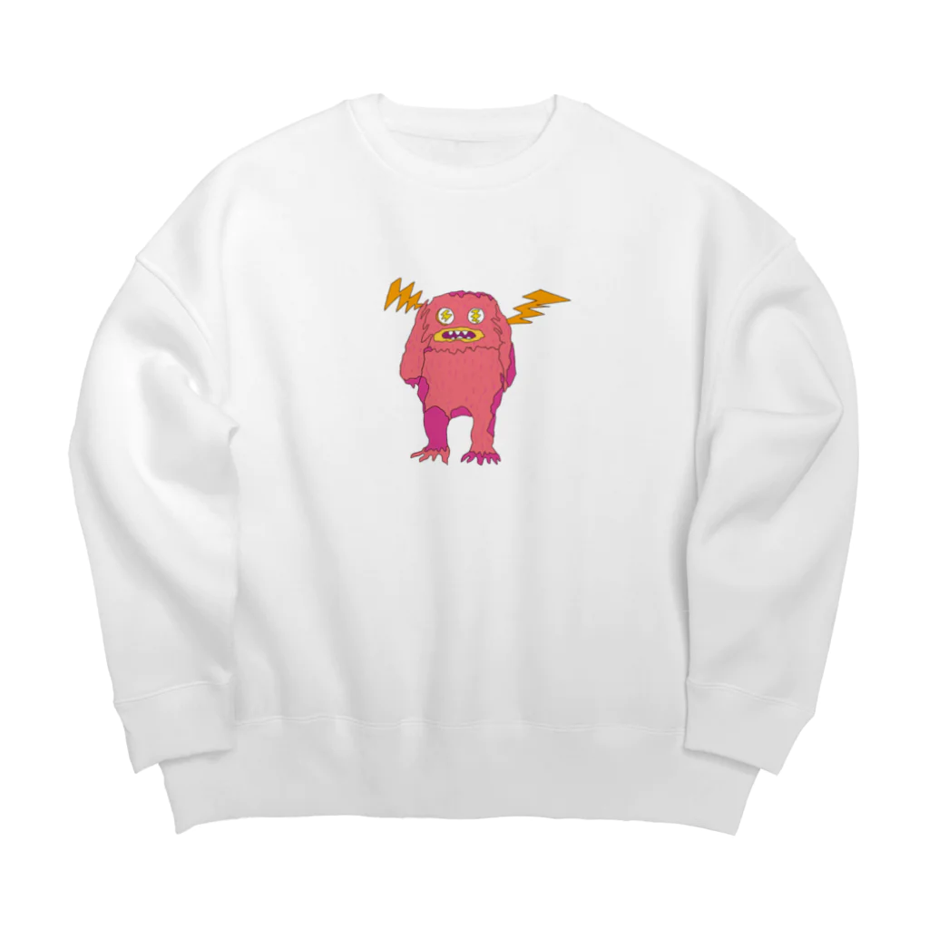 Mirai Gotoのdepressed yeti (hyperacusis) Big Crew Neck Sweatshirt