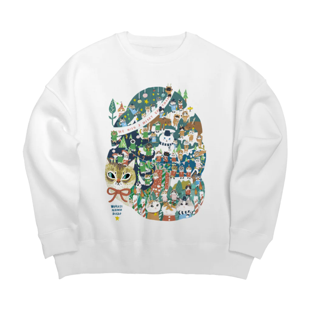 wokasinaiwoの2020クリスマス Big Crew Neck Sweatshirt