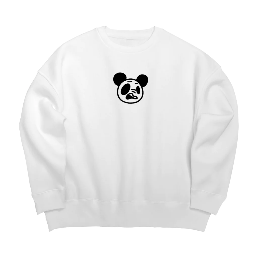 烏龍茶屋の悪態PANDA Big Crew Neck Sweatshirt