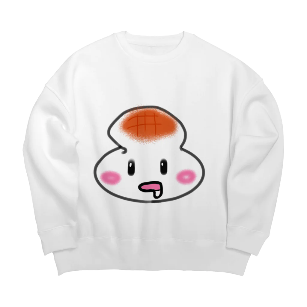 HOWLのお餅くん Big Crew Neck Sweatshirt