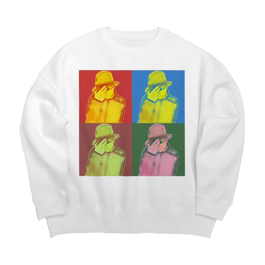 ダルマmonnの中ジャsan Big Crew Neck Sweatshirt