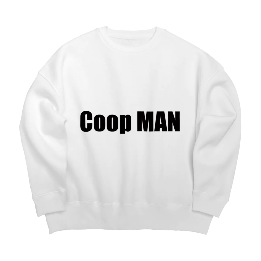 CoopMANのCoop MAN simple Big Crew Neck Sweatshirt