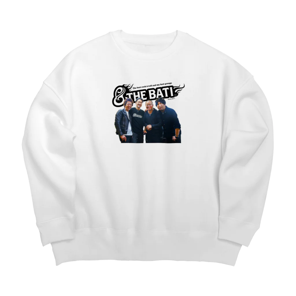 ハッピーにこちゃんのTHE BATI   Big Crew Neck Sweatshirt