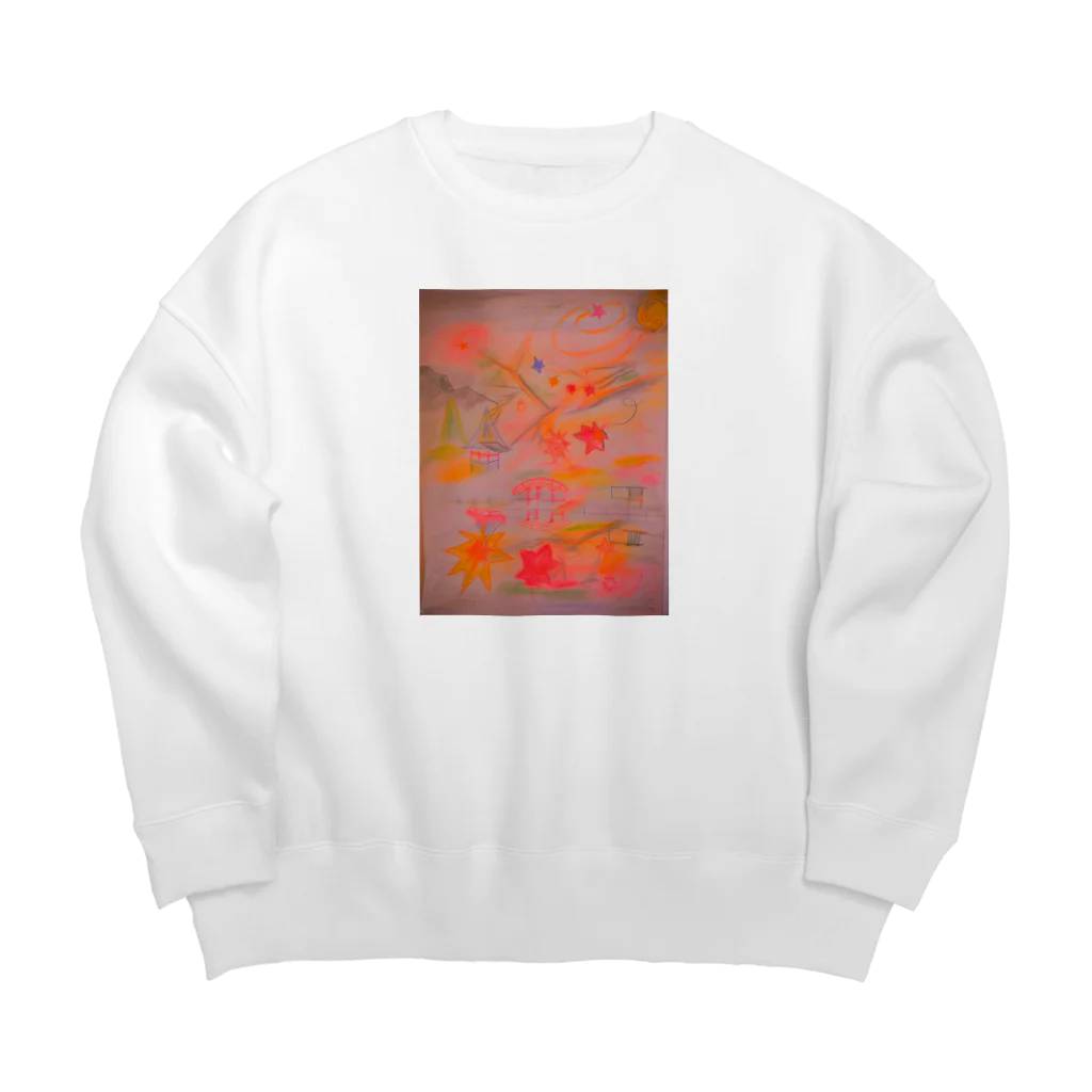 佐野賢一の2021紅葉狩り Big Crew Neck Sweatshirt